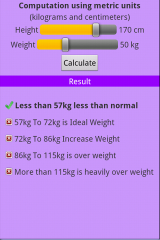 BMI Calculate Easy