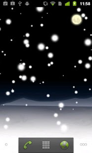 Free Download Snowy Night Live Wallpaper APK for Android
