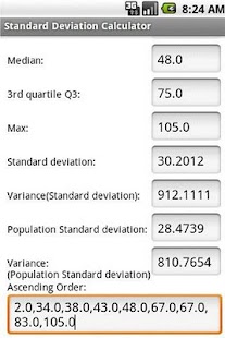 Free Download Standard Deviation Calculator APK for Android