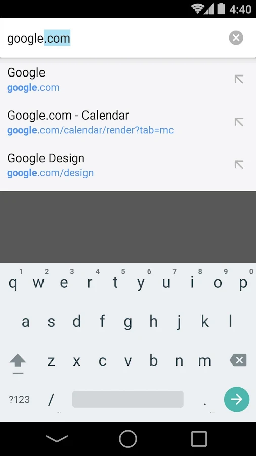   Chrome Browser - Google- tangkapan layar 