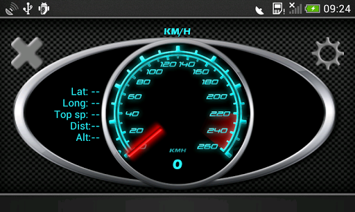 【免費交通運輸App】發光的GPS測速儀 - GPS speedometer-APP點子