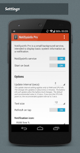 NotiSysinfo Pro - screenshot thumbnail