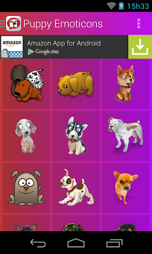 Puppy Emoticons