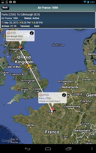 Edinburgh Airport + Radar EDI