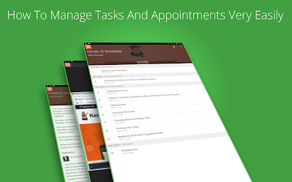 Kendo UI Scheduler Tutorials poster 5
