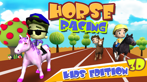 【免費賽車遊戲App】Horse Racing 3D (Kids Edition)-APP點子