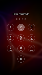 Retina Keypad Lockscreen poster 12