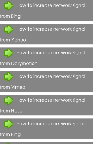 Increase network Tips