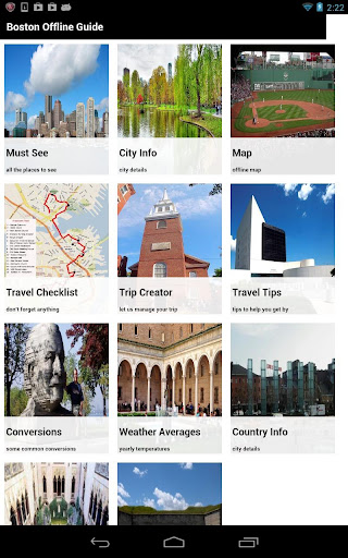 Boston Offline Travel Guide