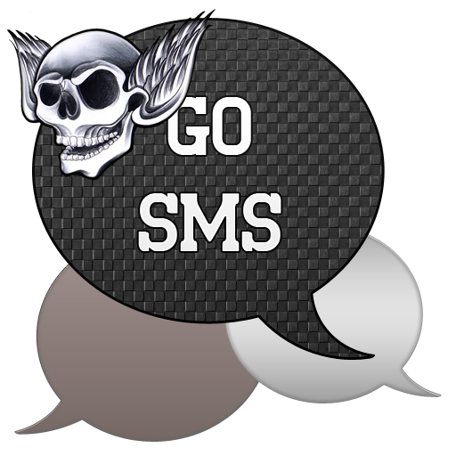 GO SMS - Skull Wings LOGO-APP點子