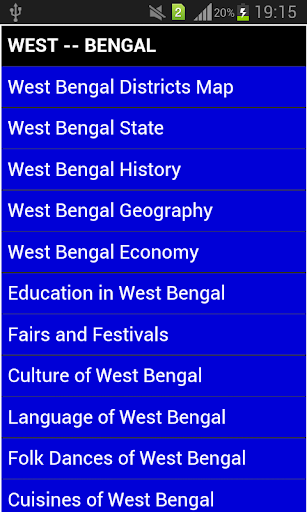 WestBengal Gk in hindi