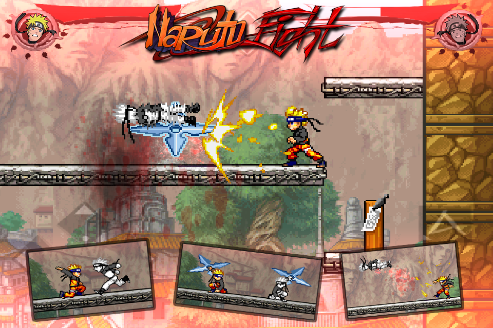  Android   Naruto Fight Shadow Blade X, un picchiaduro per veri fan!