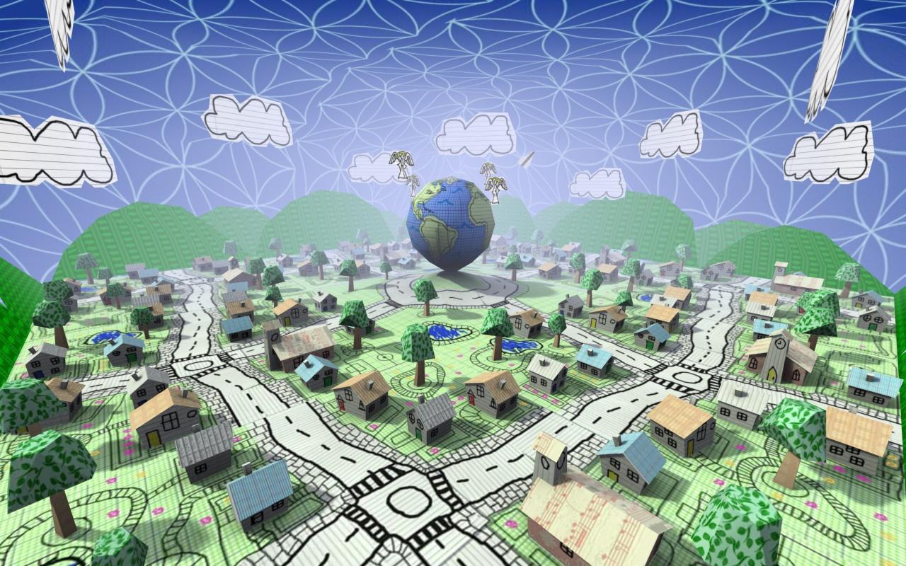 Doodle Earth 3D Live Wallpaper Android Apps On Google Play