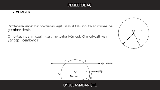 Çemberde Açı