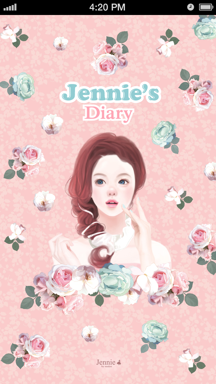 Jennies diary Screen 1