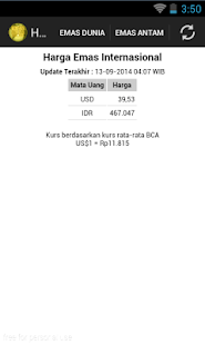Harga Emas Hari Ini Screenshots 0