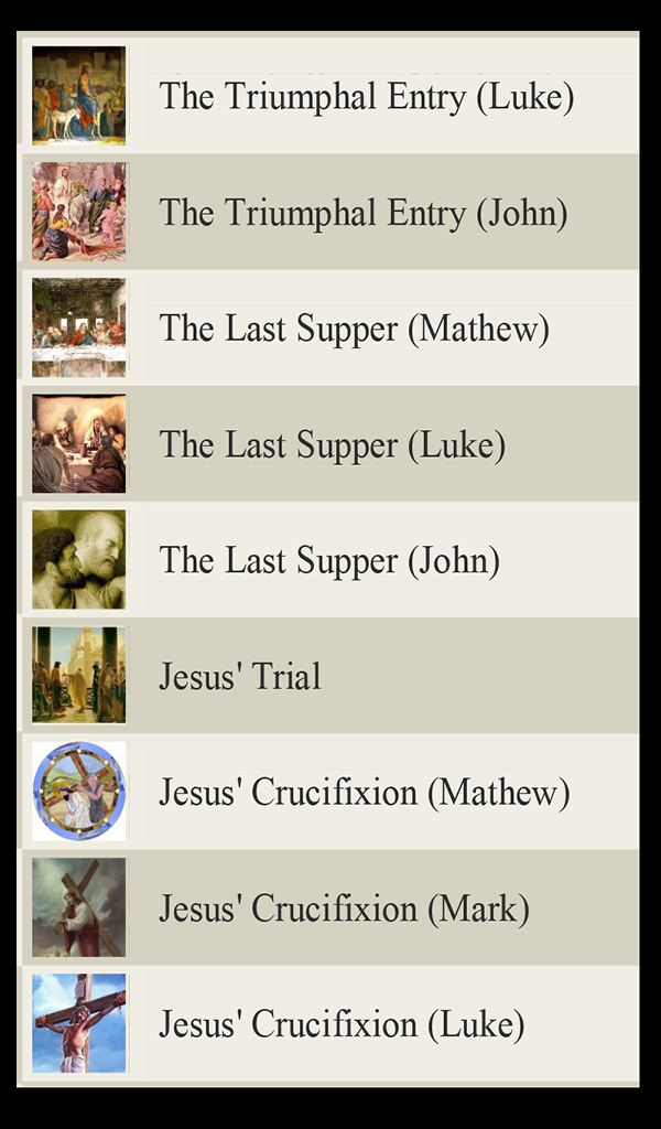 New Testament Bible Stories Screen 2
