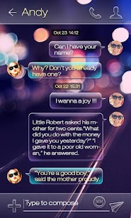 Lastest GO SMS UNIQUE THEME APK