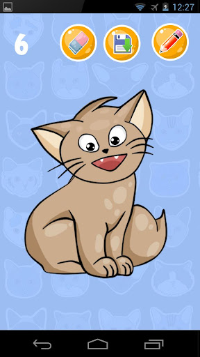 【免費模擬App】绘画课宠物猫-APP點子