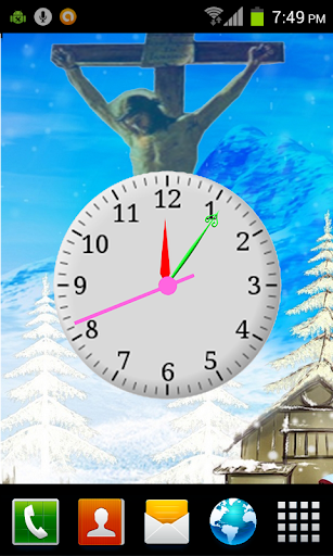 免費下載個人化APP|Christmas Clock Live wallpaper app開箱文|APP開箱王