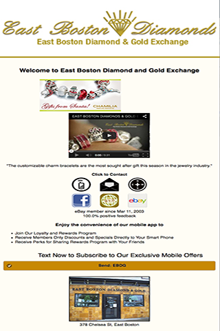 East Boston Diamond Gold