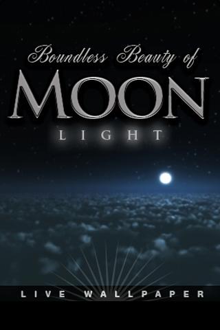 HD moonlight sky flight live