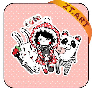 Cute Theme GO Launcher EX -  apps