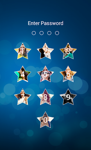 Star Passcode Photo LockScreen