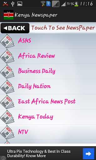 【免費新聞App】Kenya Top News-APP點子