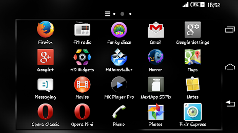 Dark Delight Xperien Theme poster 11