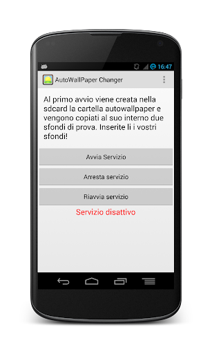 Cambia sfondo automatico BETA