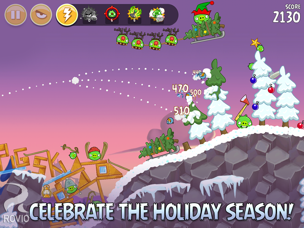 Angry Birds Seasons - screenshot