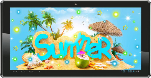 【免費個人化App】Happy Summer live wallpaper-APP點子