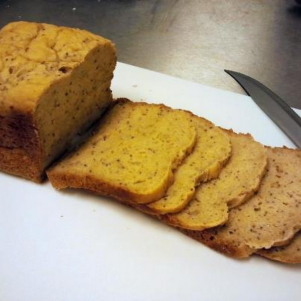 Our delicious gluten-free vegan bread, baked in our kitchen every day!