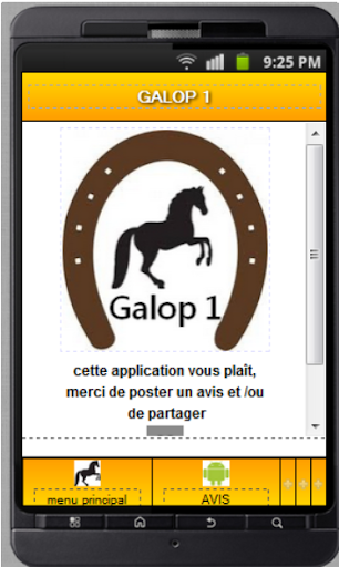 galop 1 et 2