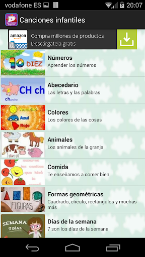 【免費娛樂App】Canciones español para niños-APP點子