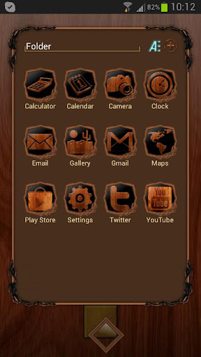 【免費個人化App】Next Launcher Wood Theme-APP點子