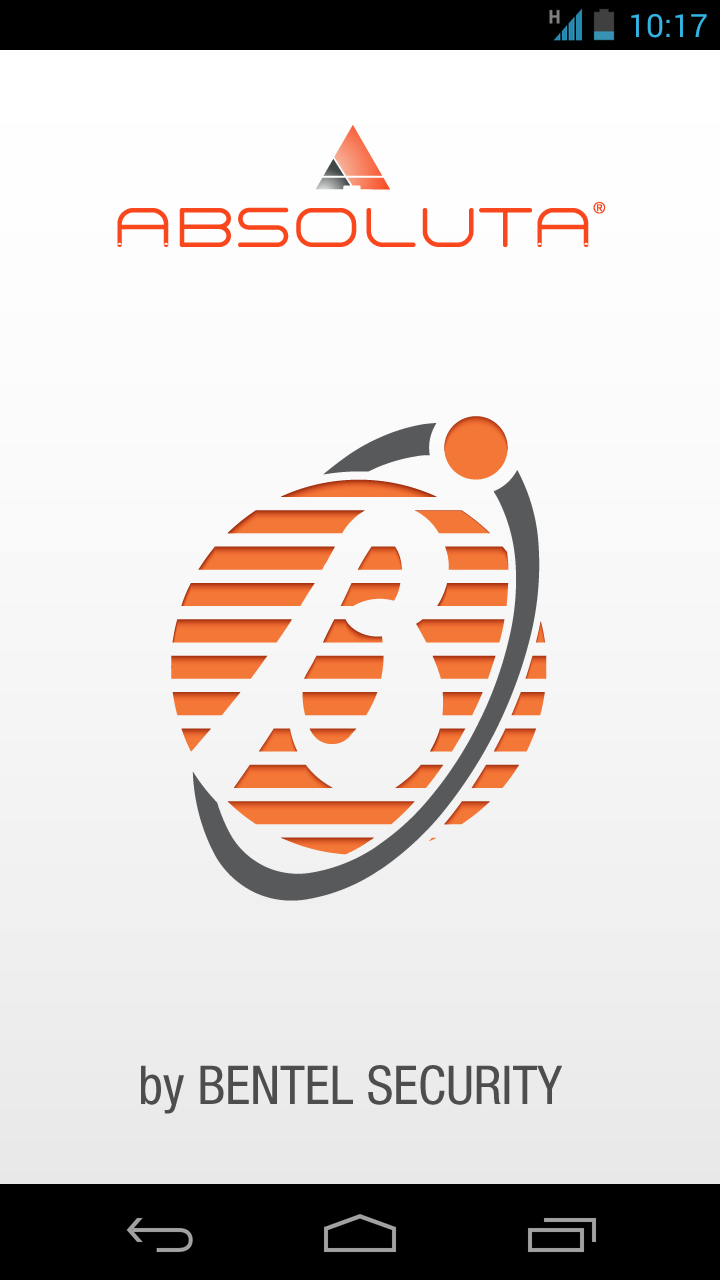 Android application Bentel Security Absoluta PRO screenshort