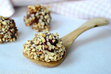Homemade Ferrero Rocher Truffles
