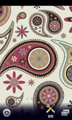 上品なペイズリー柄 スマホ待ち受け壁紙 Ver24 Androidアプリ Applion