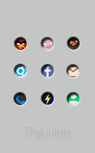 【免費個人化App】Tha Hole - Icon Pack-APP點子