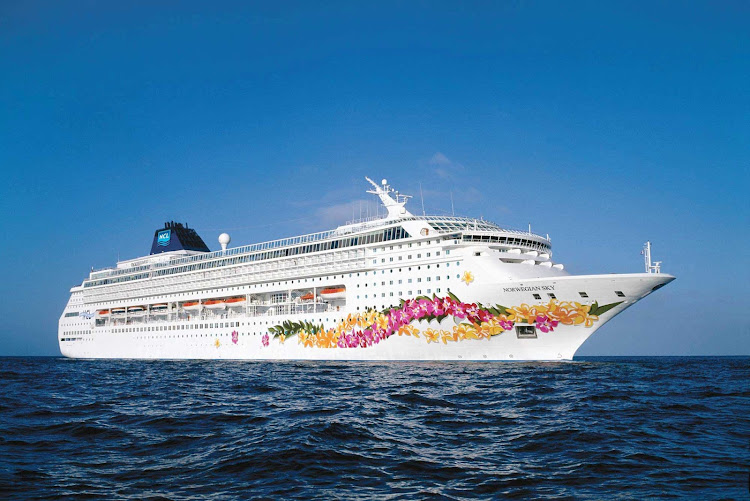 The 2,000-passenger Norwegian Sky sails to the Caribbean and the Bahamas.