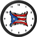 Puerto Rico FlagClock Widget logo