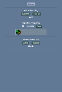 Distance Tracking using GPS Screenshots 2