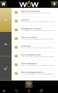 WoW plan-your-wedding app Screenshots 7