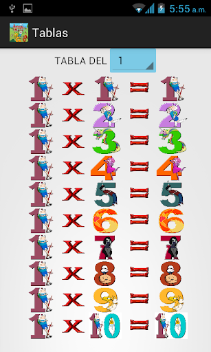 【免費教育App】Tablas de Multiplicar-APP點子