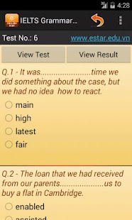 Lastest IELTS Grammar Test APK for Android