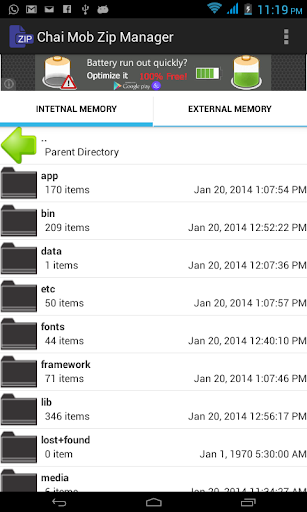 Zip File Manager