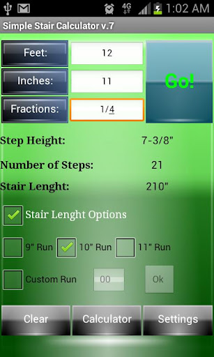 【免費工具App】Simple Stair Calculator-APP點子