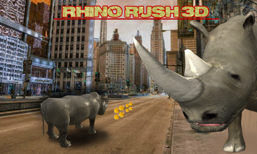 Angry Rhino Run 3D